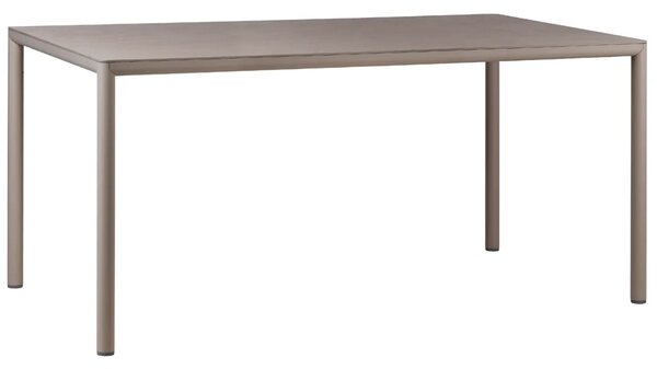 Nardi Béžovošedý zahradní stůl Piave 160 x 90 cm
