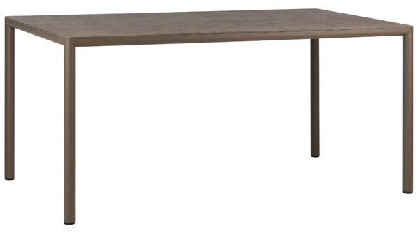 Nardi Hnědý zahradní stůl Piave 160 x 90 cm