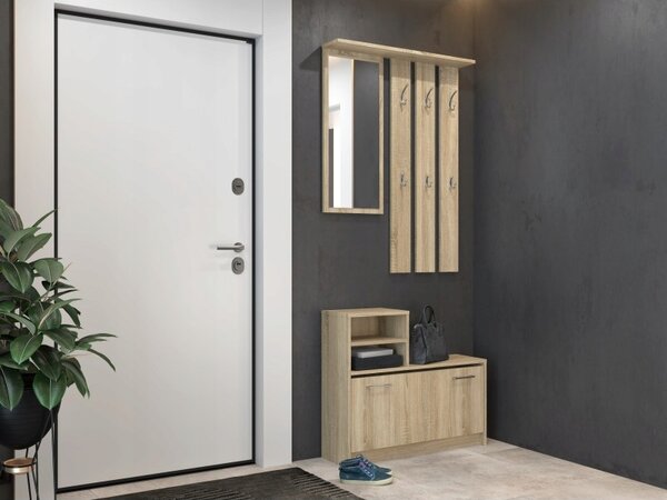 Šatní skříň TopEshop GAR SONOMA 85 x 180 x 24 cm dub sonoma