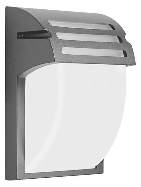 AMALFI MINI venkovní nástěnné svítidlo 1x E27 60W bez zdroje 20,5cm IP44, antracitová