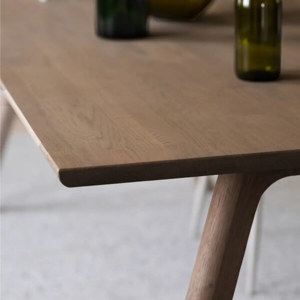 Rowico Světle hnědý dubový rozkládací jídelní stůl CLAPPERTON 220/310 x 95 cm