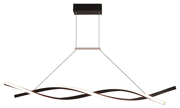 Toolight Závěsné LED osvětlení Modern Spiral D100 LHJ020-CP černé