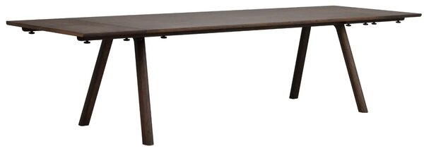 Rowico Hnědá dubová prodlužovací deska ke stolu CLAPPERTON 45 x 95 cm