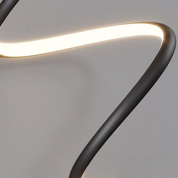 Toolight Toolight, LED nástěnné svítidlo 26W, 3000K, LHJ061-W, černá, OSW-50053