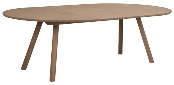 Rowico Světle hnědá dubová prodlužovací deska ke stolu CLAPPERTON 50 x 140 cm