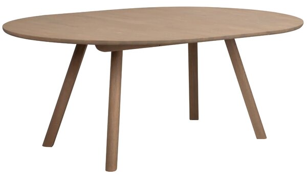 Rowico Světle hnědá dubová prodlužovací deska ke stolu CLAPPERTON 50 x 140 cm