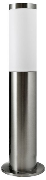 LED RGBW Stmívatelná venkovní lampa LIVIA 1xE27/6,5W/230V 45 cm IP44 stříbrná