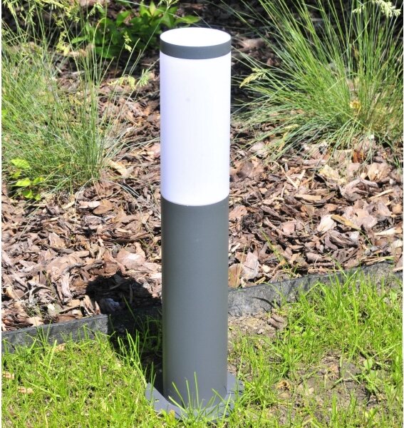 LED RGBW Stmívatelná venkovní lampa OSLO 1xE27/6,5W/230V IP44 antracit