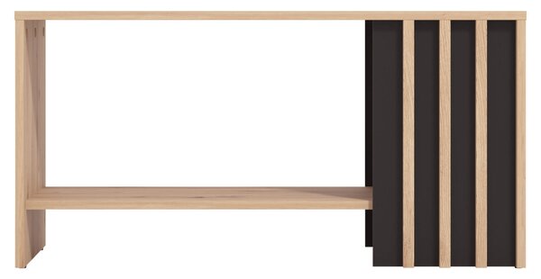 KONFERENČNÍ STOLEK, černá, dub artisan, kompozitní dřevo, 90/49,5/45 cm Hom`in - Konferenční stolky
