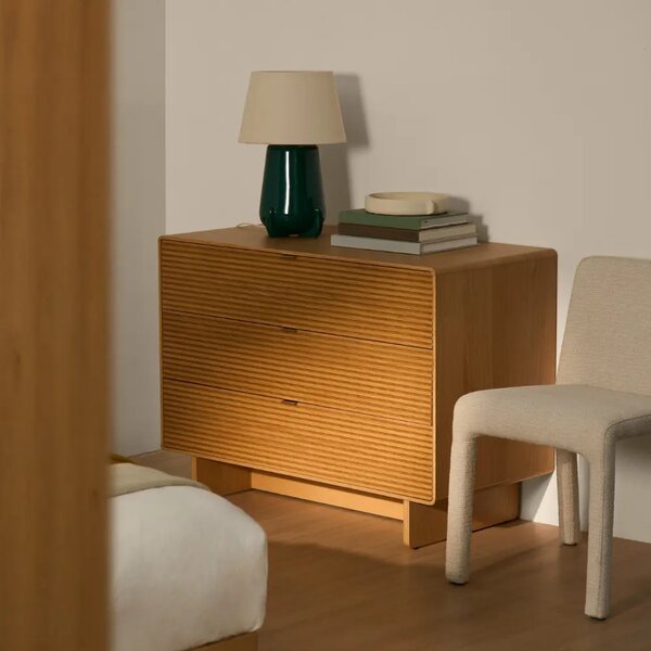 Kave Home Dubová komoda Norlen 101 x 50 cm