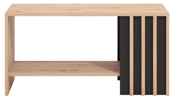 KONFERENČNÍ STOLEK, černá, dub artisan, kompozitní dřevo, 90/49,5/45 cm Hom`in - Konferenční stolky