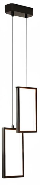 Toolight Toolight, LED závěsné osvětlení, 12W, 3000K, 3500lm, LHJ085-2CP, černá, OSW-50059