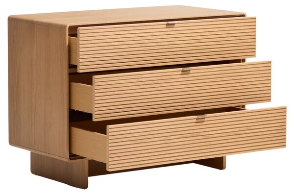 Kave Home Dubová komoda Norlen 101 x 50 cm