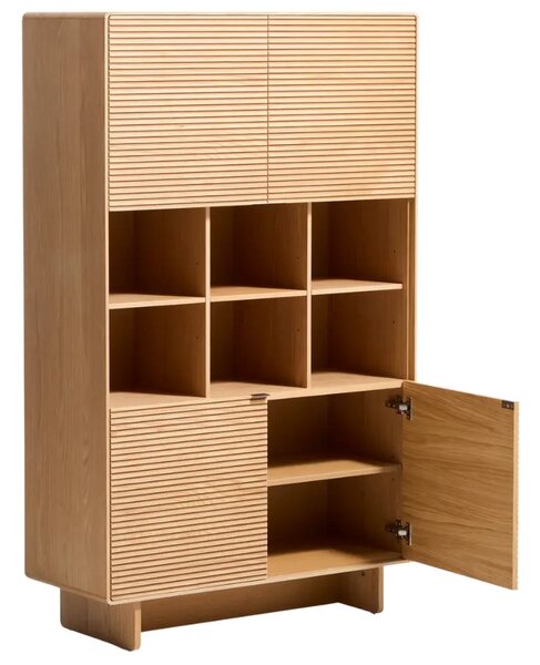 Kave Home Dubová komoda Norlen 163 x 100 cm