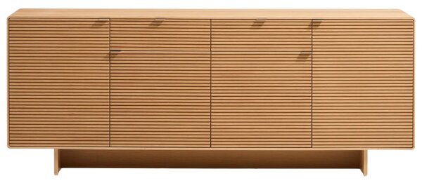 Kave Home Dubová komoda Norlen 195 x 45 cm