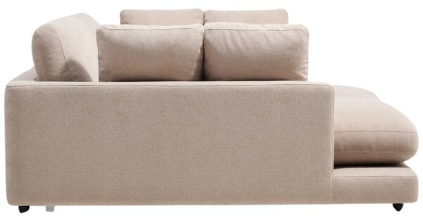 Kave Home Béžová bouclé lenoška Gala 210 cm