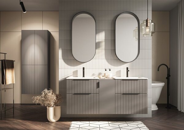 Sapho Sapho, ESPACE skříňka 35x172x32cm, 2x dvířka, levá/pravá, agila strip, ESC230-4343S