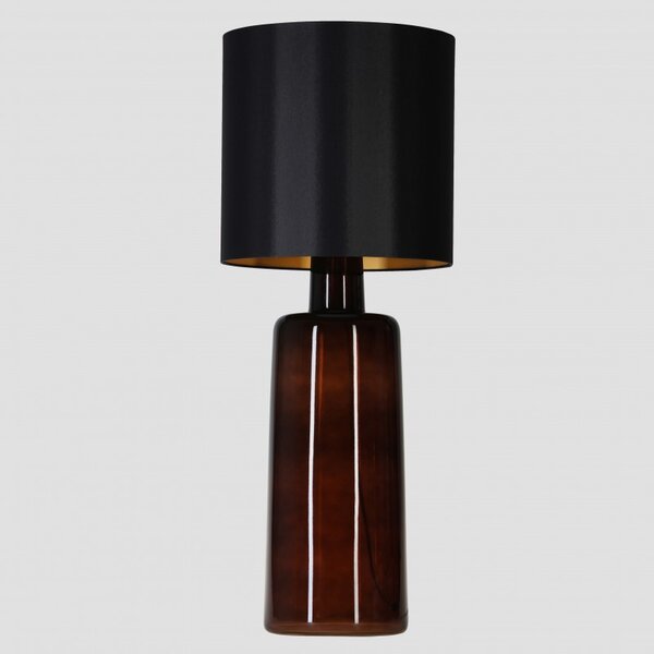 4concepts Stylová stolní lampa MADERA CHOCOLATE