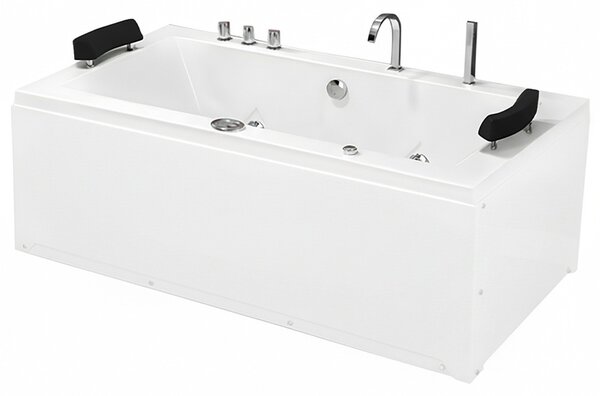 BPS-koupelny Hydromasážní vana HYD-RA640 180x90 bez ohřevu vody