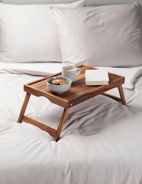 PODNOS DO POSTELE, dřevo, 56/36/4.5 cm Homeware Profession. - Tácy & podnosy