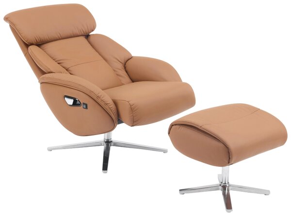 MASÁŽNÍ KŘESLO, textil, kůže, hnědá Livetastic - Masážní křesla, Online Only
