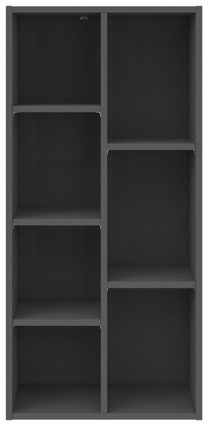 REGÁL, antracitová, 50/106/26 cm Boxxx - Online Only regály & police, Online Only
