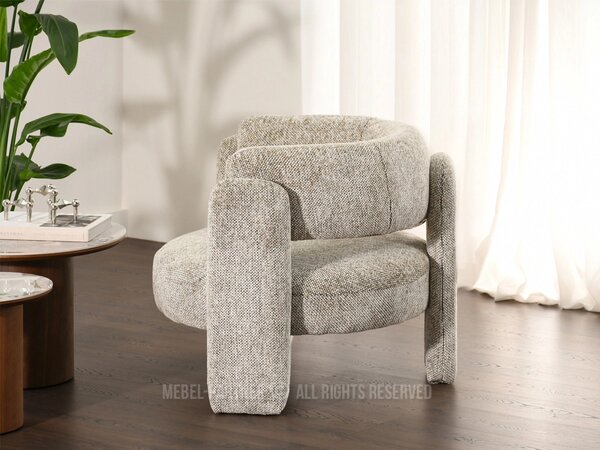 Čalouněné křeslo SNUG - béžové