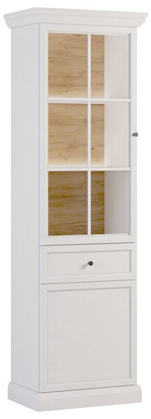 Obývací stěna LUCCA b | 3 díly | sestava D | 272,3 cm | bílá