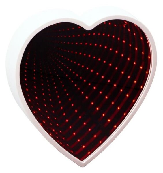 Grundig - LED Zrcátko HEART LED/3xAA P4739