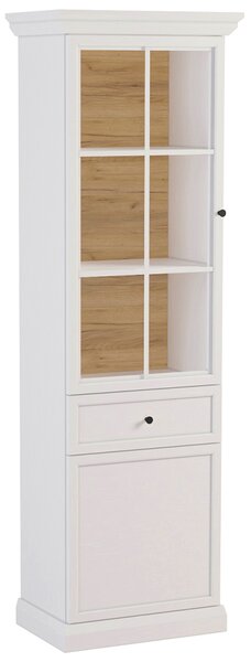 Obývací stěna LUCCA b | 3 díly | sestava D | 272,3 cm | bílá