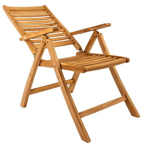 Doppler TAMAN NORFOLK FSC® teak polohovací zahradní křeslo