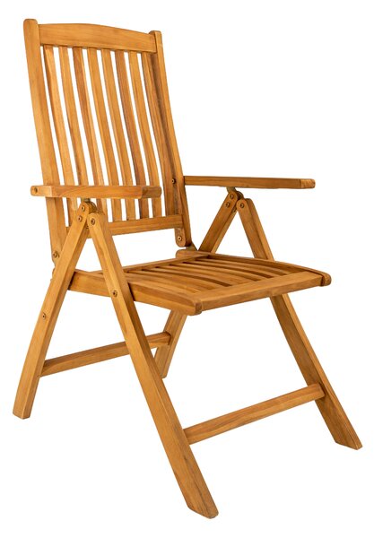 Doppler TAMAN DORSET FSC® teak polohovací zahradní křeslo