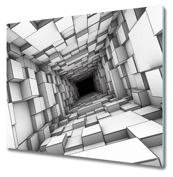 Skleněná deska - 5D55216784 - Tunel 3D 60 x 52 cm
