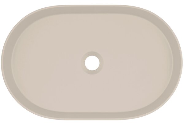 Deante Silia, granitové umyvadlo na desku 550x350x125 mm, béžová, DEA-CQS_5U6S
