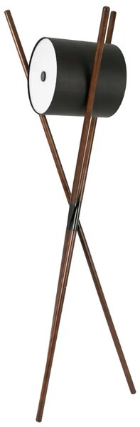 Angel Cerdá Ořechová stojací lampa No. 8098, 173 cm
