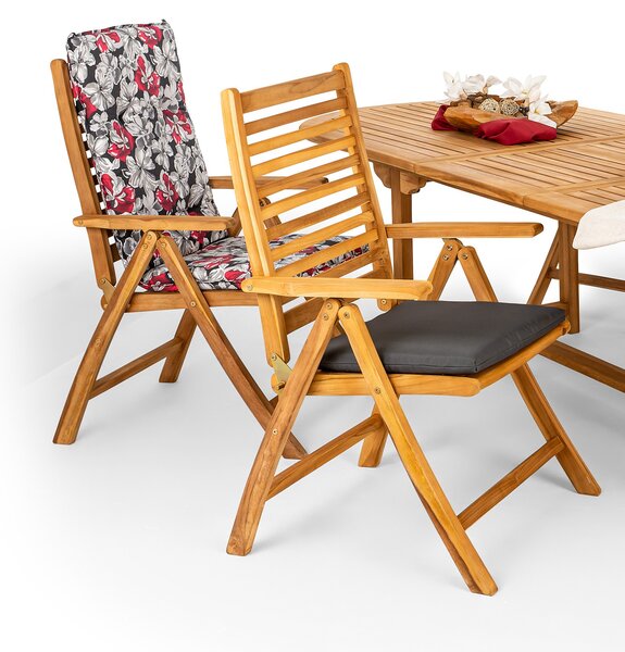 Doppler TAMAN NORFOLK FSC® teak polohovací zahradní křeslo