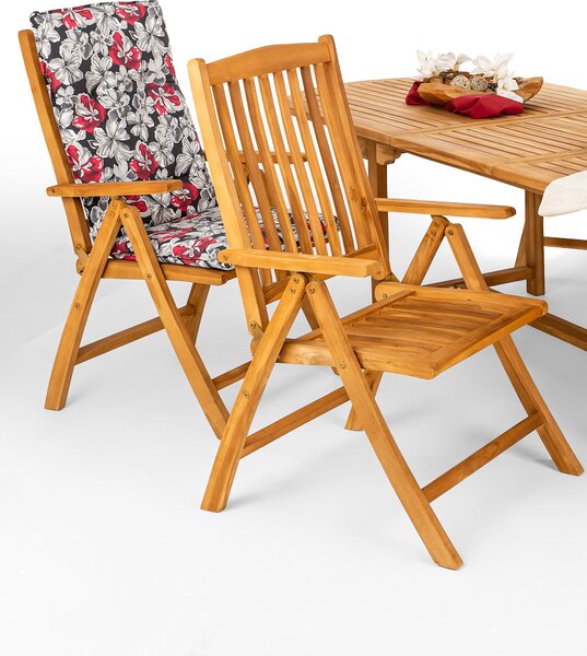 Doppler TAMAN DORSET FSC® teak polohovací zahradní křeslo