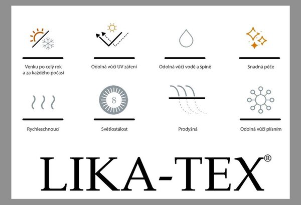 Doppler MELIA LIKA TEX® šedá - Rozbalené zboží (N559)