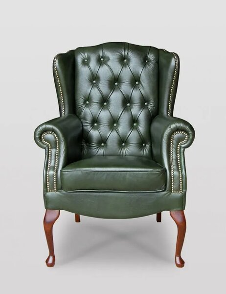 Chesterfield Torino Kožené křeslo puncované