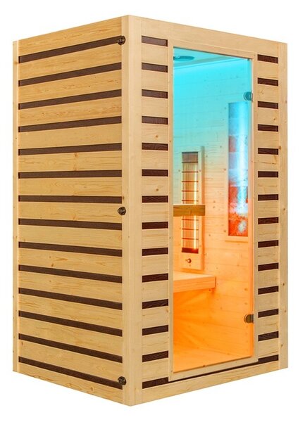 BPS-koupelny Infrasauna Relax HYD-6712 120x105, 1-2 osoby