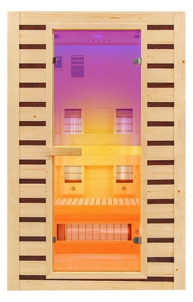 BPS-koupelny Infrasauna Relax HYD-6712 120x105, 1-2 osoby