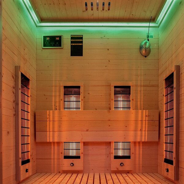 BPS-koupelny Infrasauna Relax HYD-6712 120x105, 1-2 osoby