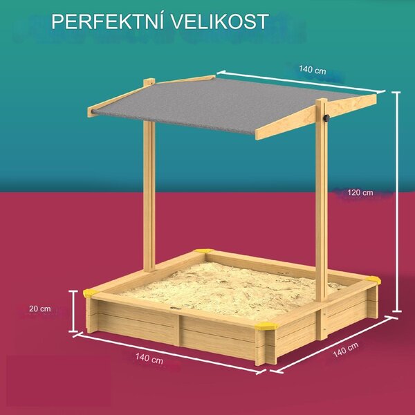 Deuba Pískoviště Fritzi se stříškou