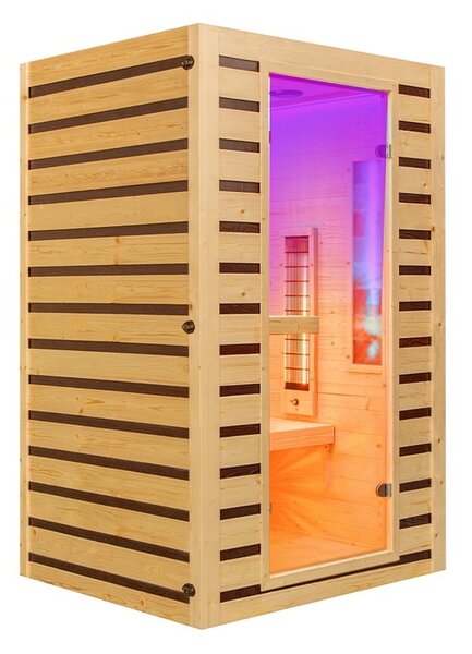 BPS-koupelny Infrasauna Relax HYD-6712 120x105, 1-2 osoby