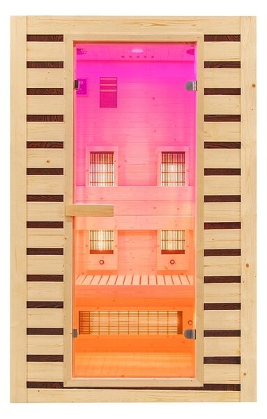 BPS-koupelny Infrasauna Relax HYD-6712 120x105, 1-2 osoby