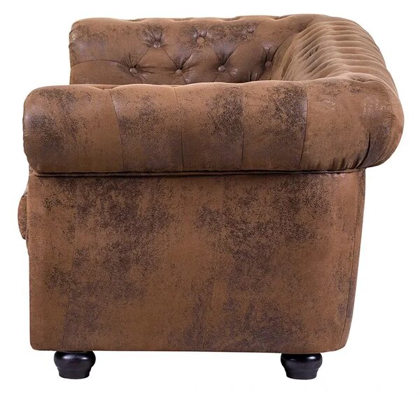 Chesterfield Bis Pohovka 3M hnědá Gobi