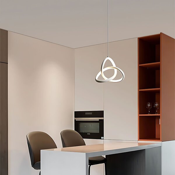 Toolight Toolight, LED závěsné osvětlení 13W, 500lm, 4000K, APP1783-CP, bílá, OSW-08969