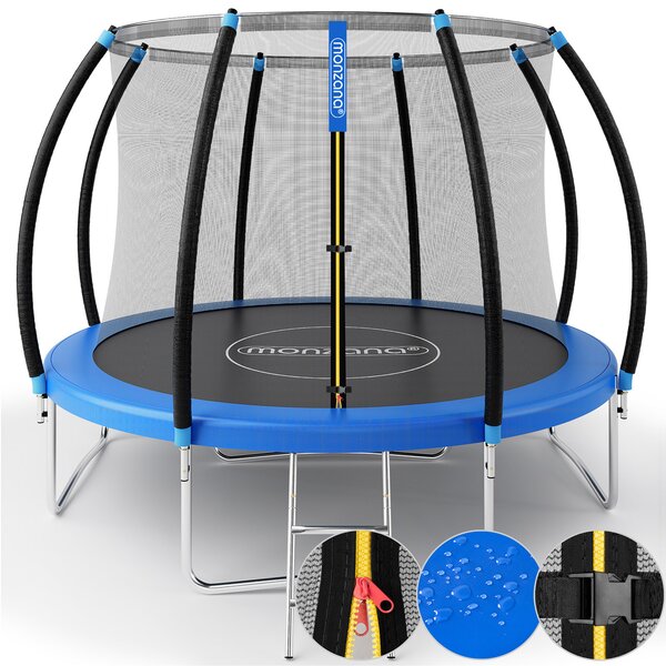 Deuba Trampolína Ø305 cm s bezpečnostní sítí uvnitř