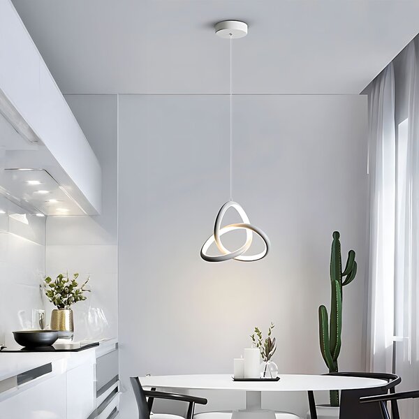 Toolight Toolight, LED závěsné osvětlení 13W, 500lm, 4000K, APP1783-CP, bílá, OSW-08969