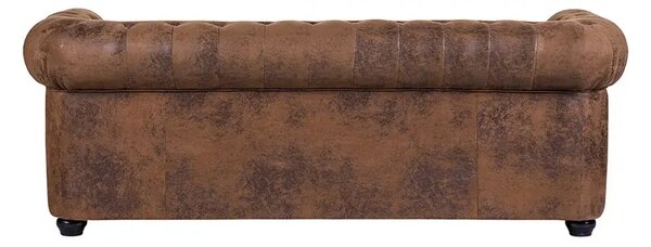 Chesterfield Bis Pohovka 3M hnědá Gobi